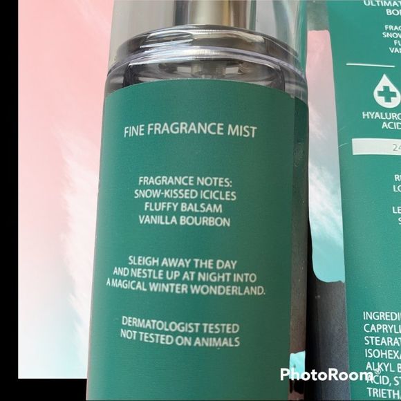 BBW Sleigh Rides and Snuggles Fine Mist and Body Cream Set - Picture 3 of 3